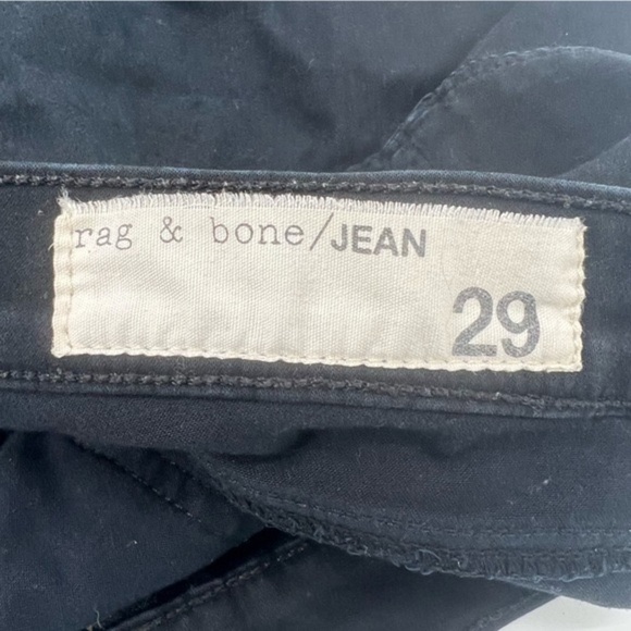 rag & bone Black Skinny Denim Jean Leggings Size 29 Women’s - Picture 2 of 6